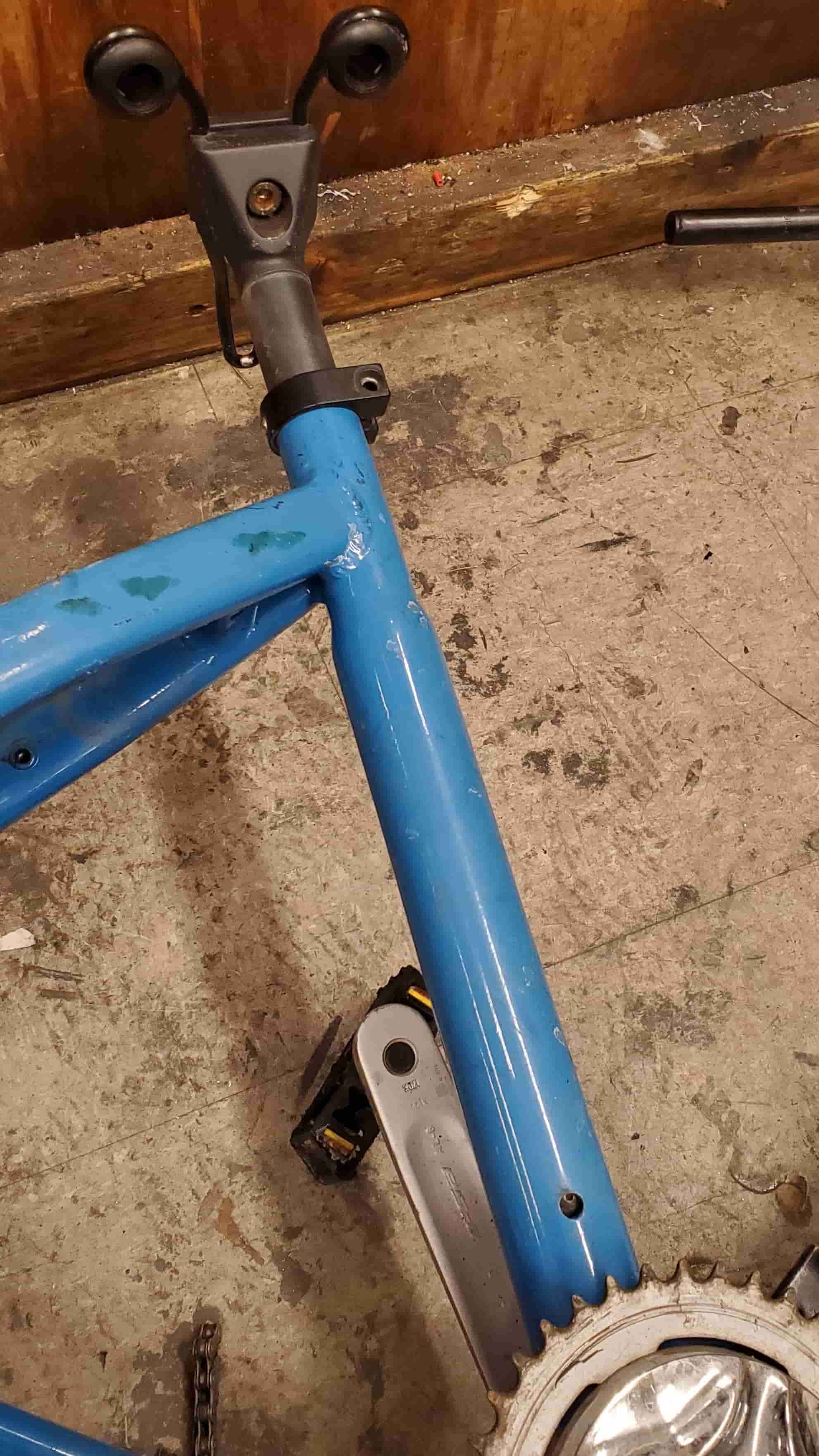bluebike seat