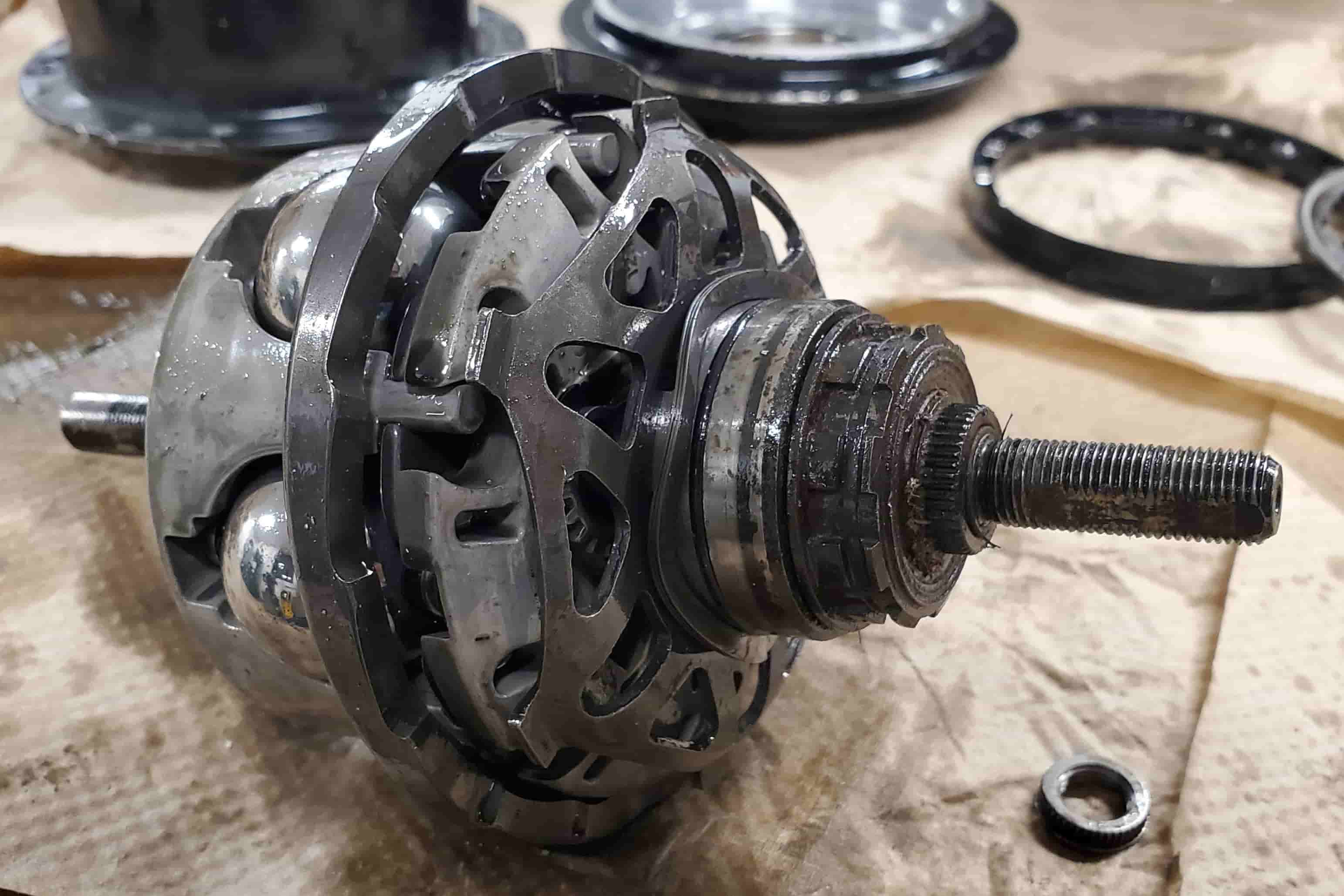 disassembled enviolo cvt