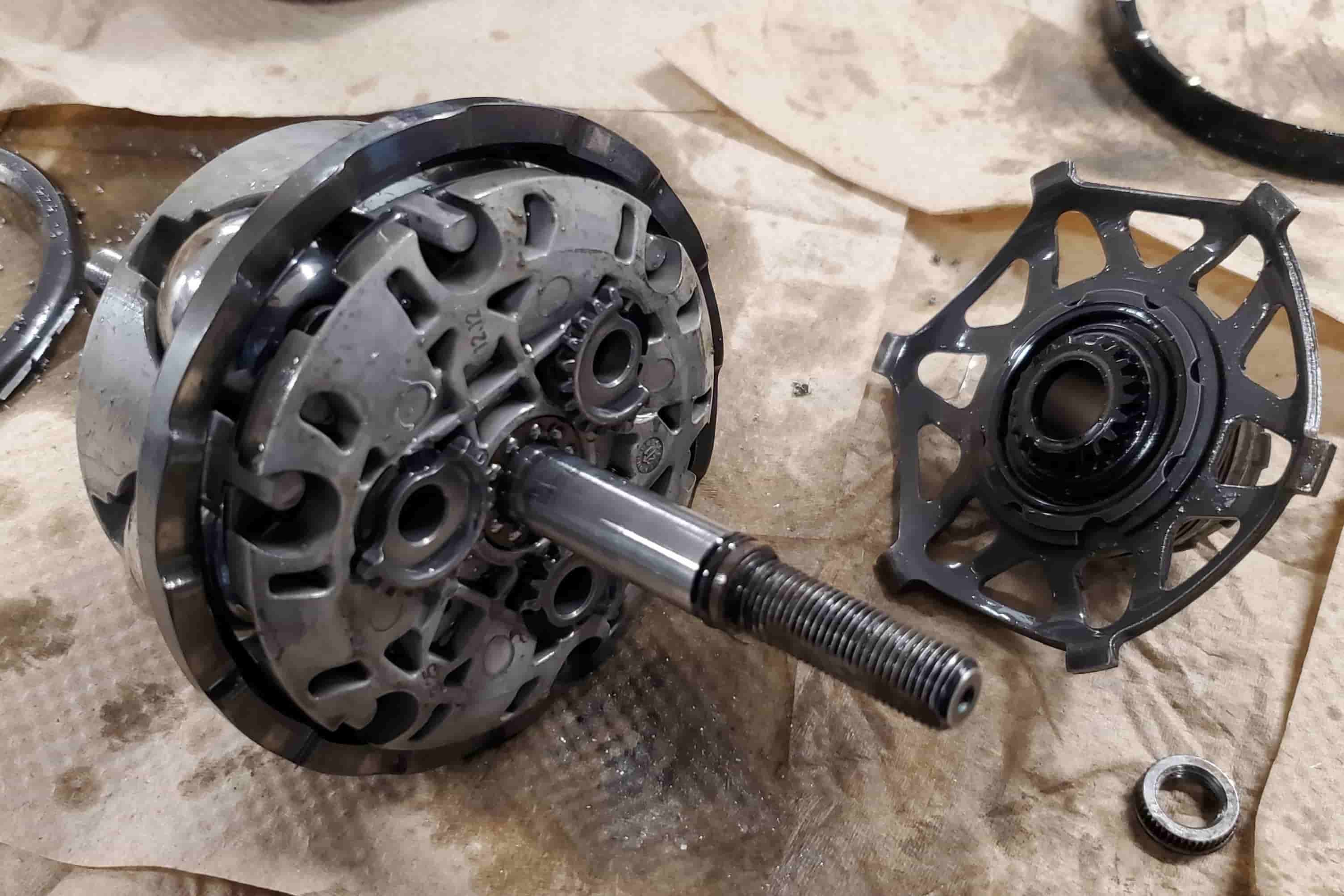 disassembled enviolo cvt