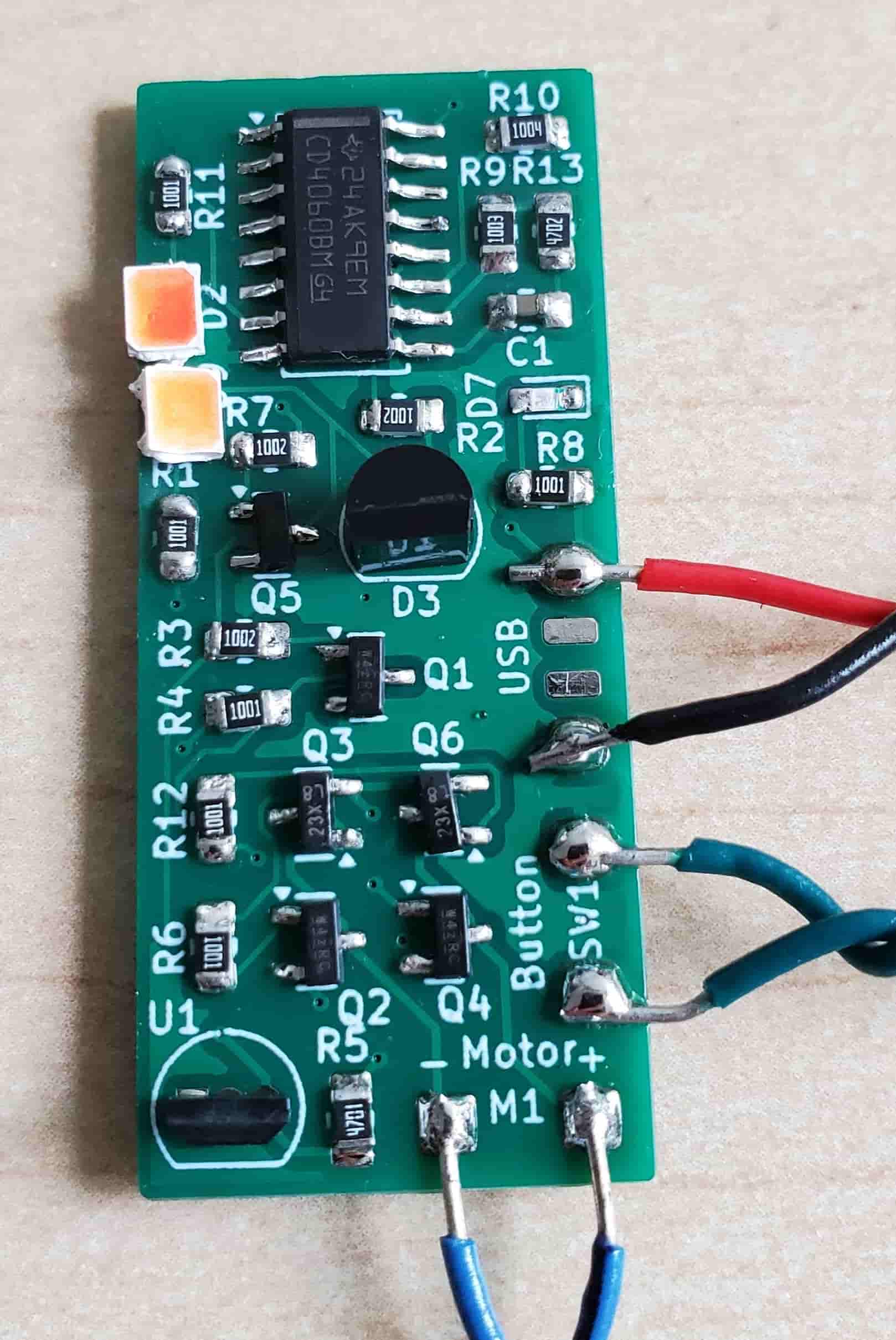 previous pcb project