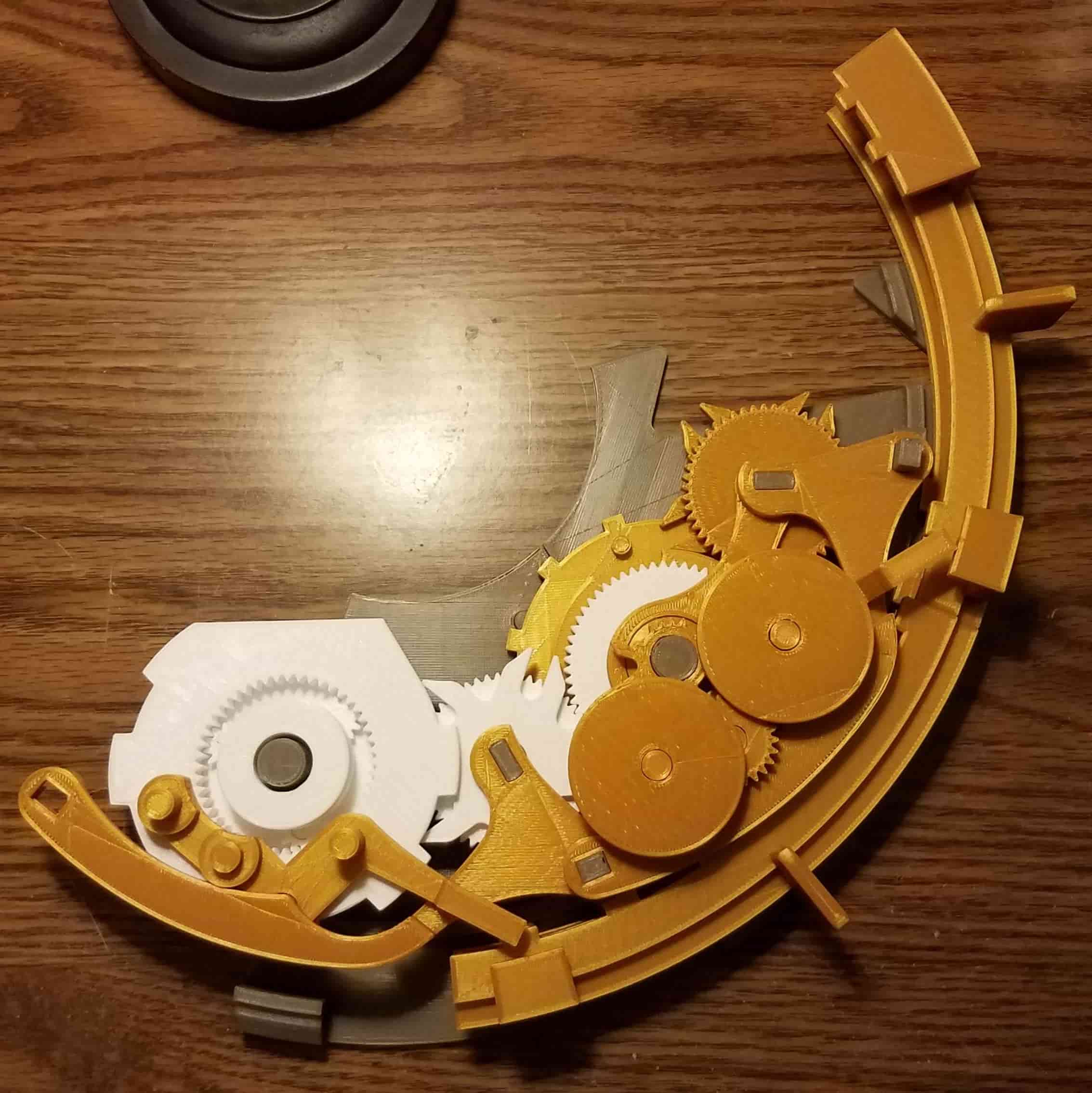 fragment of my prototype mechanical adder