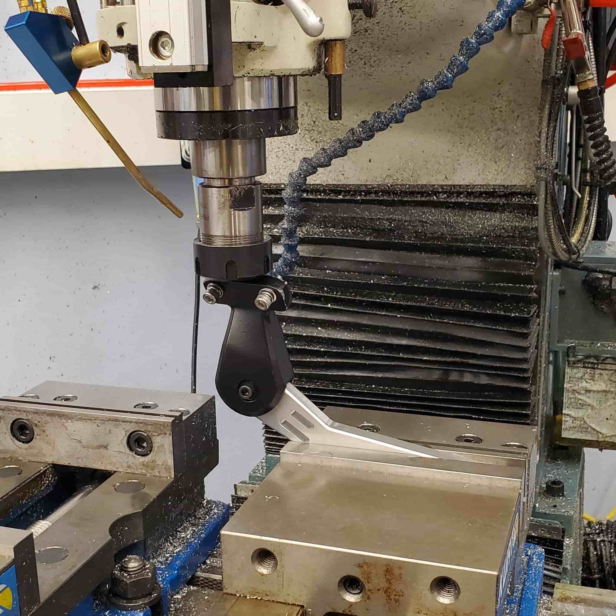 assembling kickstand using the mill spindle
