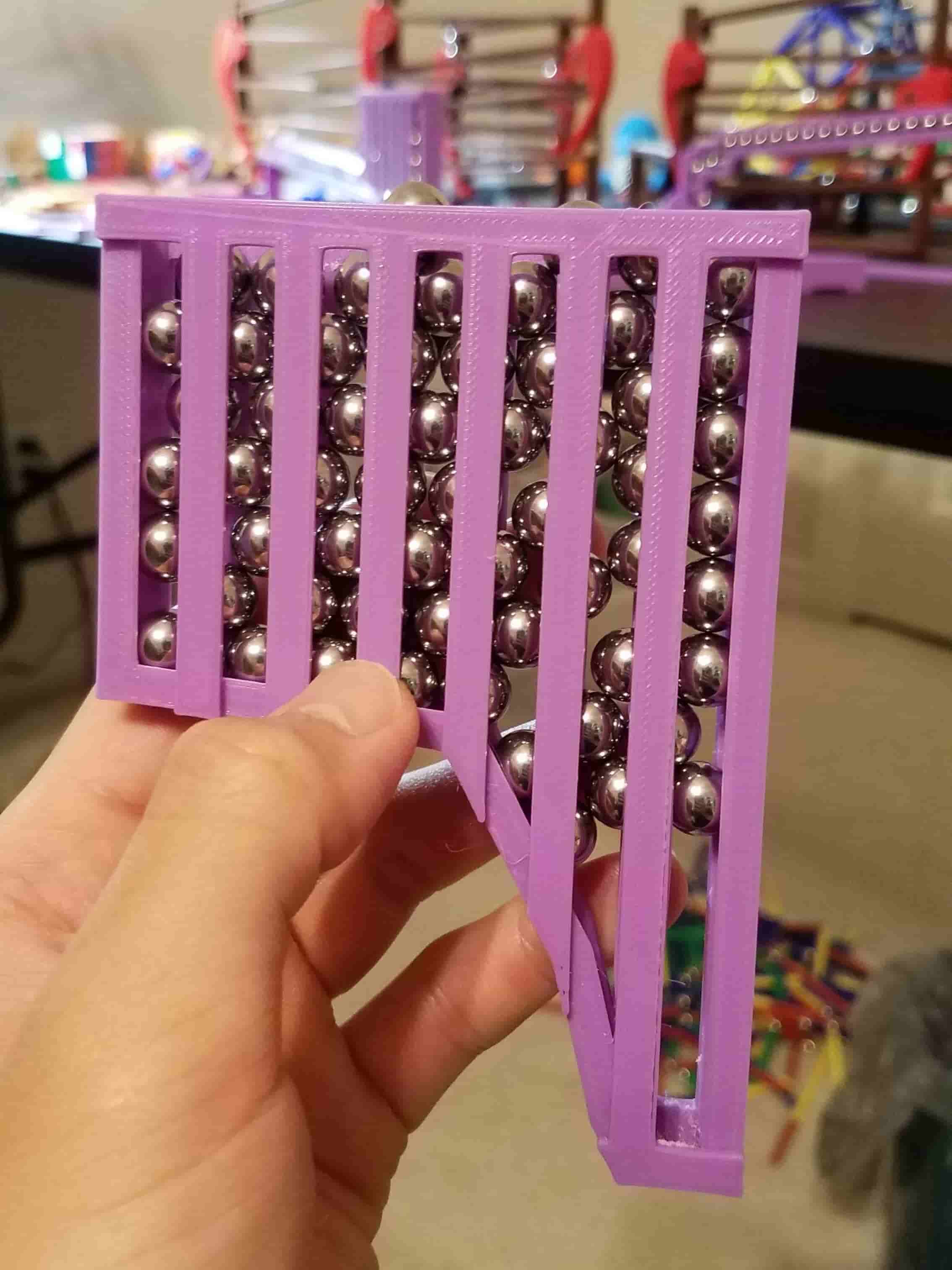jammed container