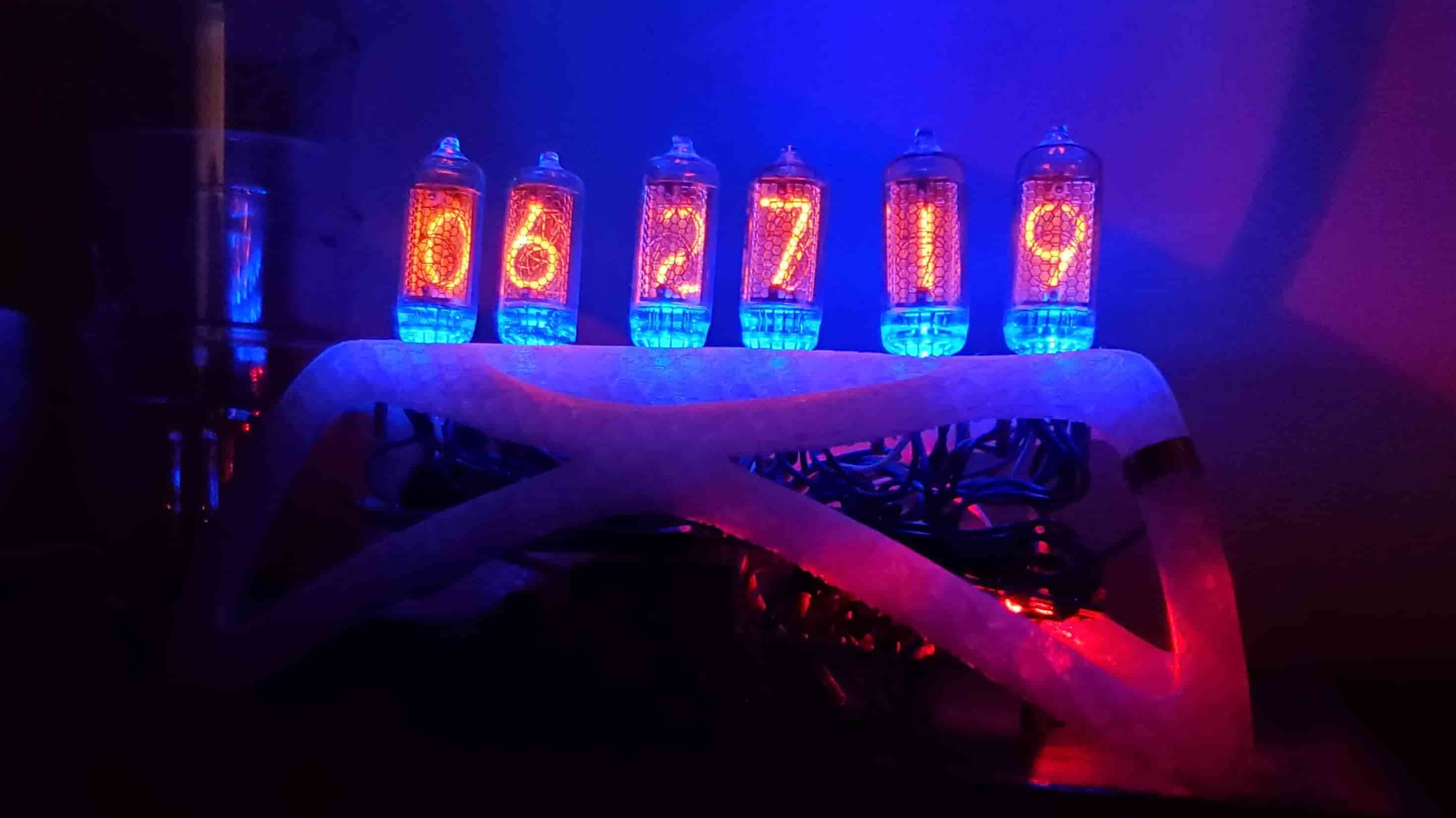 nixie tube clock