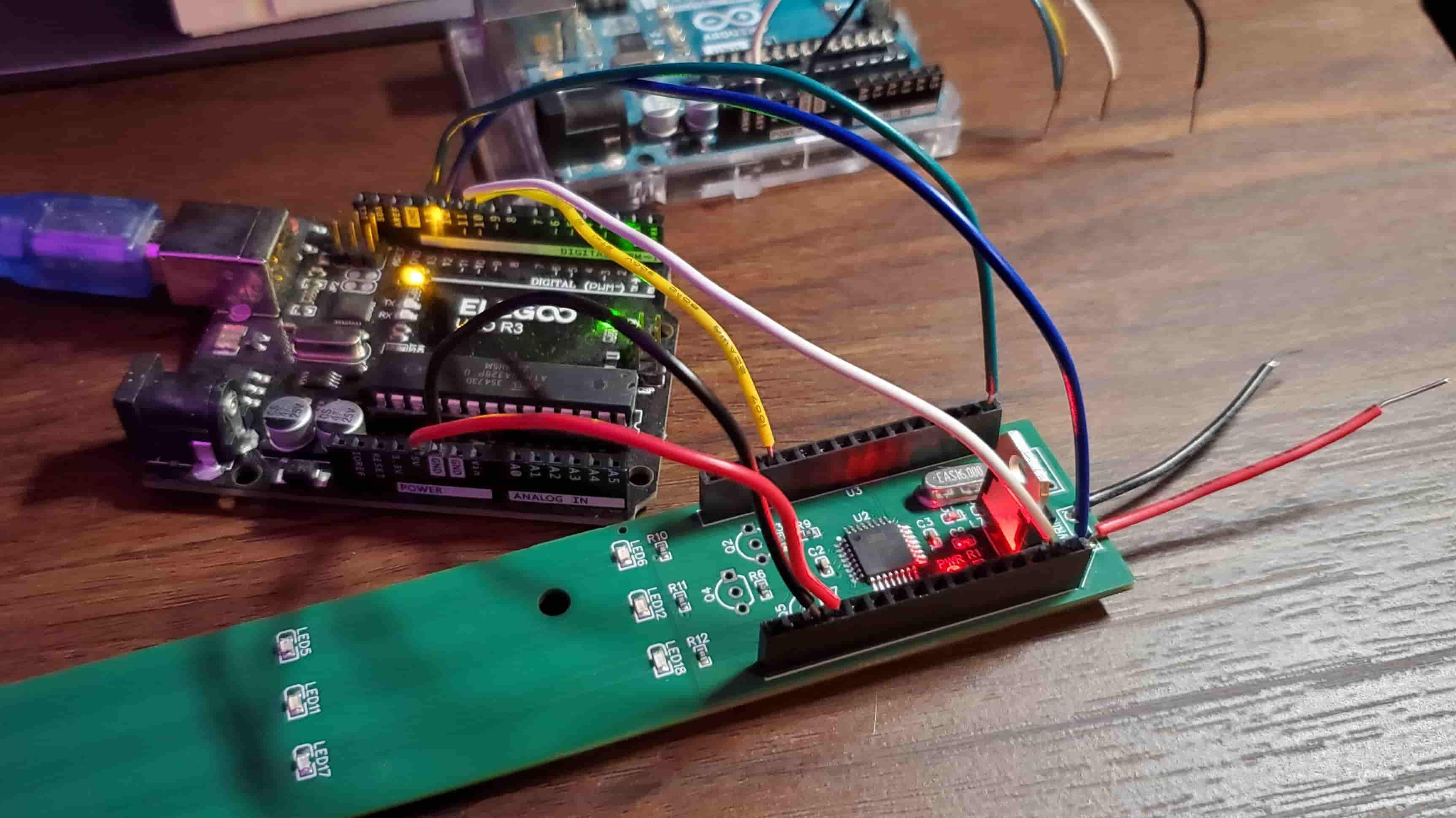 bootloader connected to arduino chip